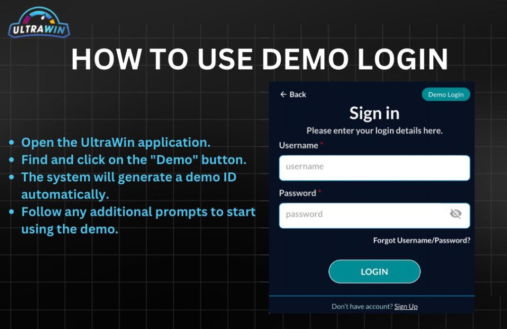 Ultrawin Login 3 How to Use Ultrawin Demo Login Access the Platform for Free Trials