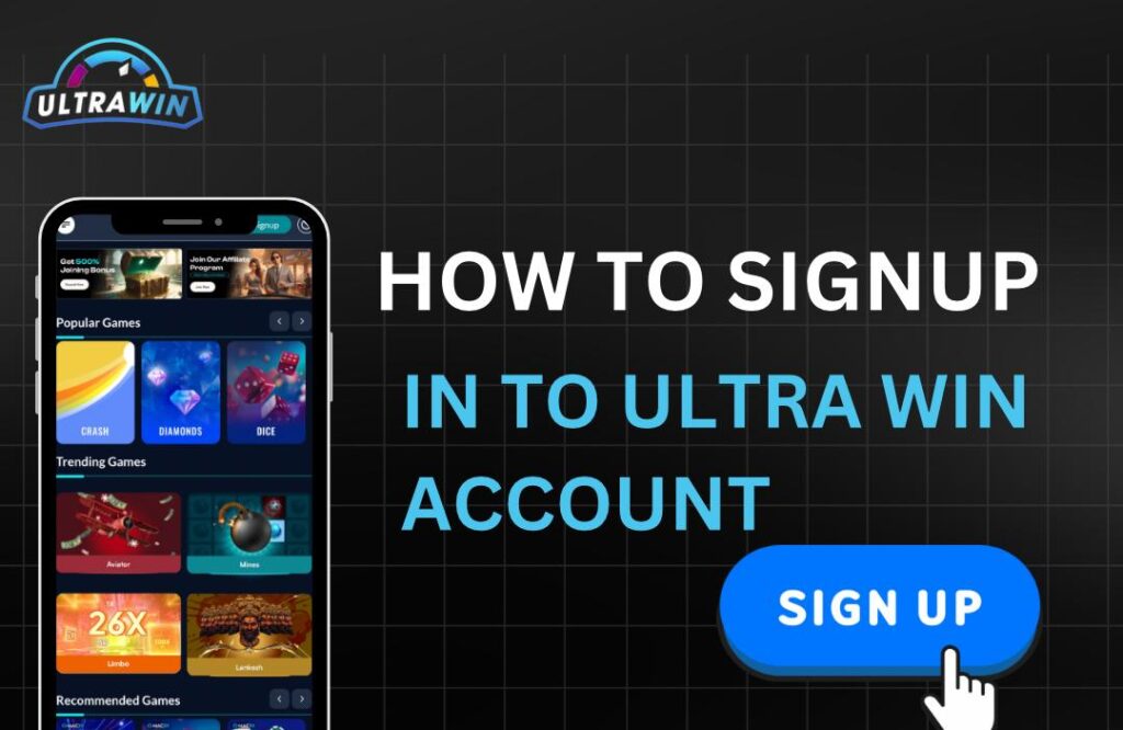 Ultrawin Aviator 6 How to Sign Up for Ultrawin: A Quick and Easy Guide